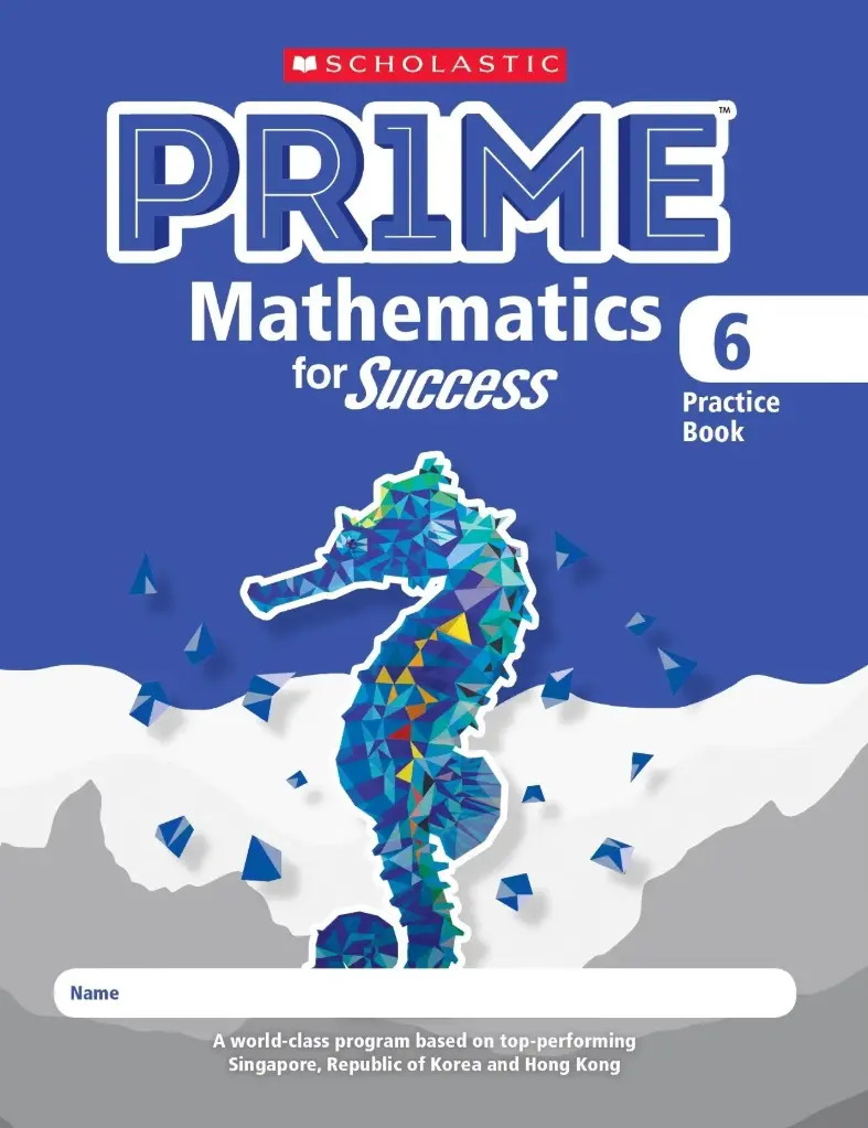 PRIME Mathematics for Success Practice Book 6