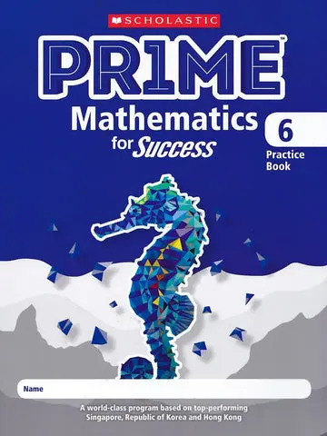 Prime Mathematics for Success Practice Book 6
