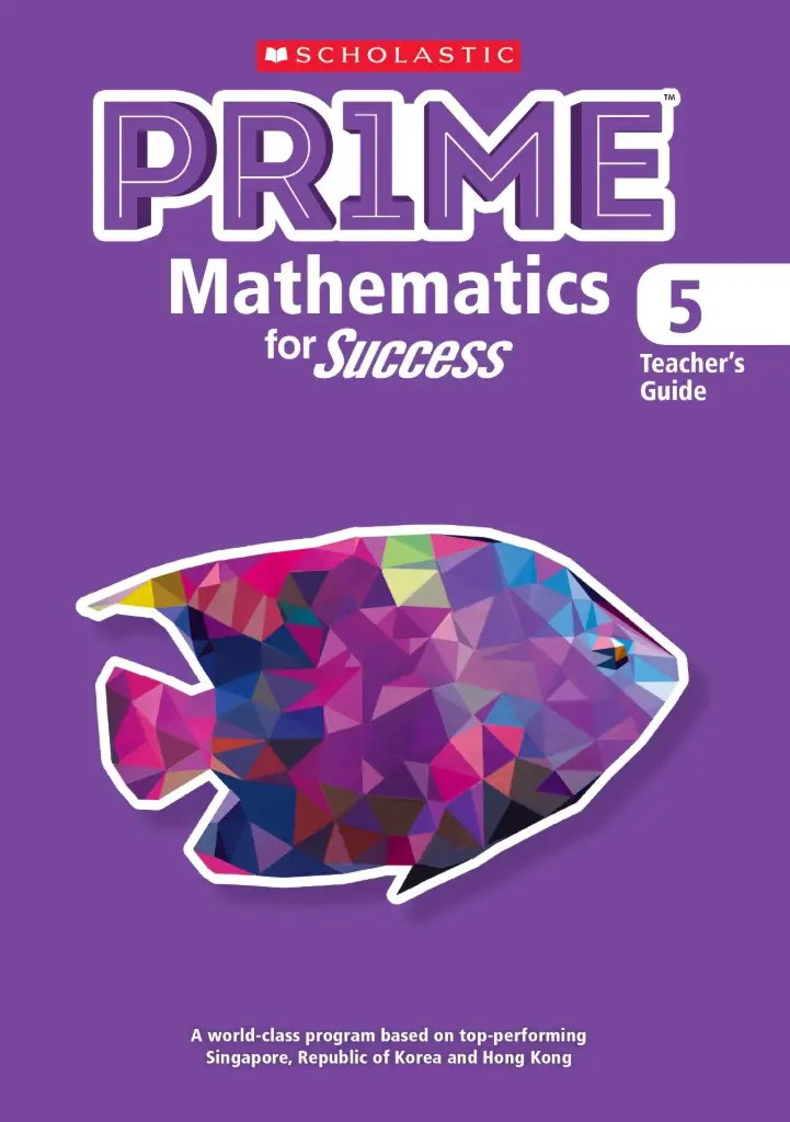 PRIME Mathematics for Success Teacher's Guide 5