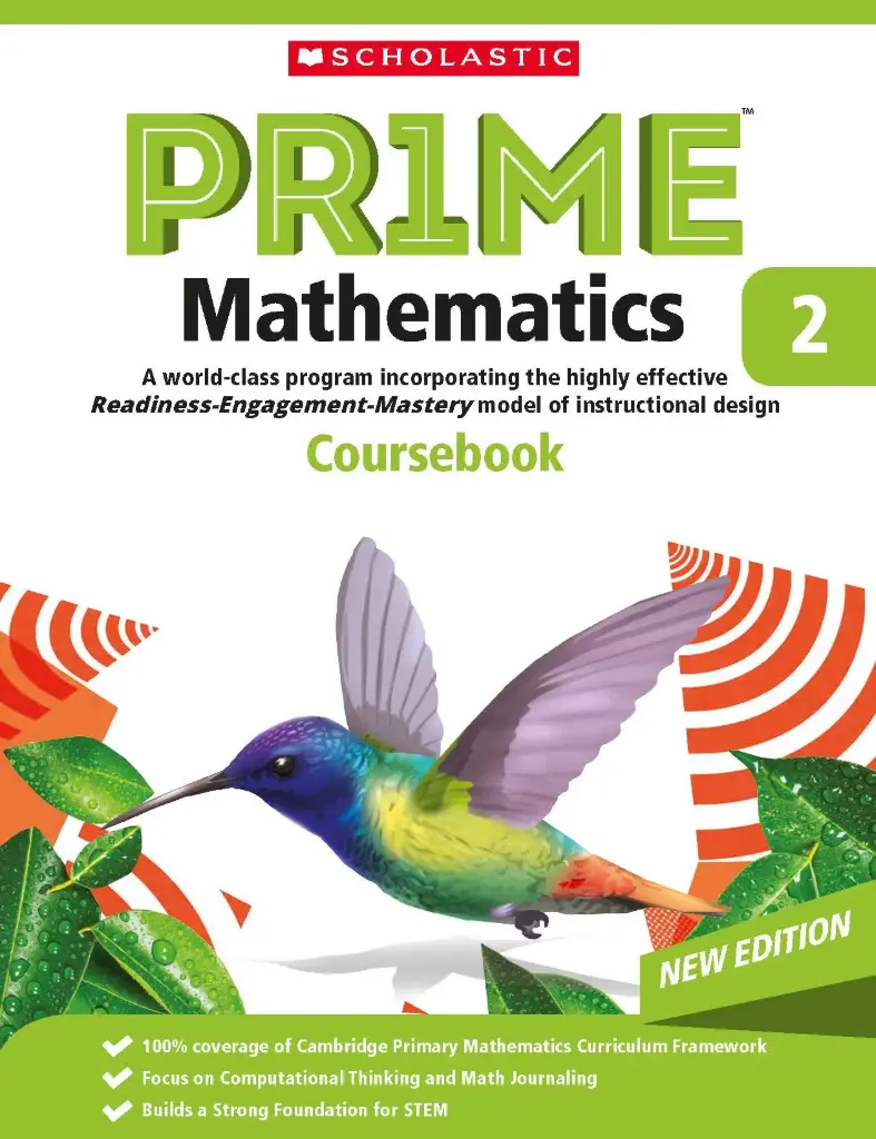 PRIME Mathematics International New Edition Coursebook Grade 2
