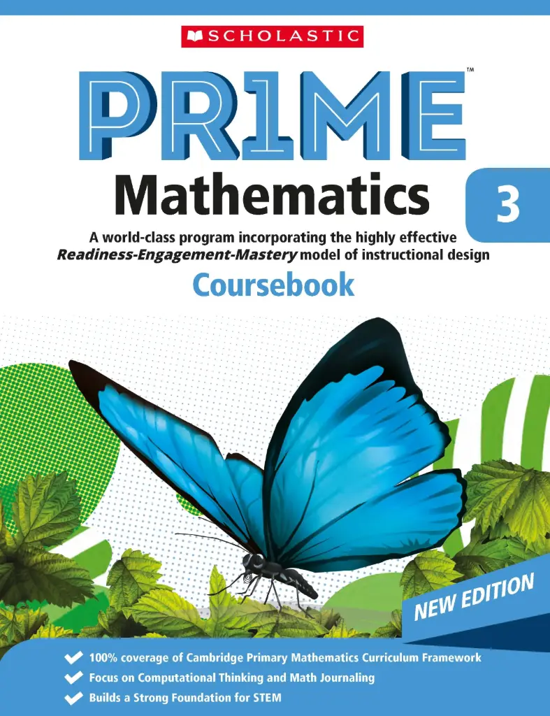 PRIME Mathematics International New Edition Coursebook Grade 3