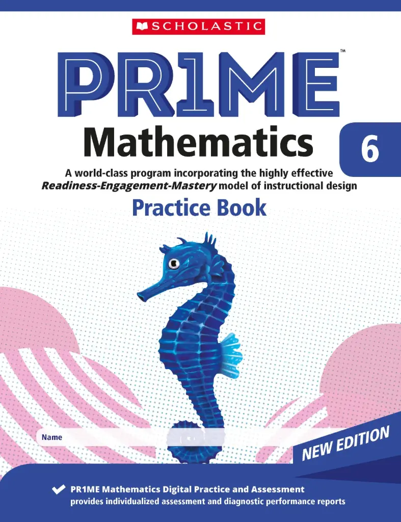 PRIME Mathematics International New Edition Practice Book Grade 6