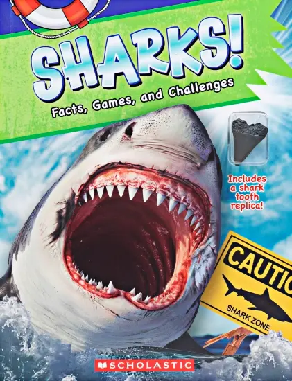 SHARKS! FACTS, GAMES, AND CHALLENGES S24