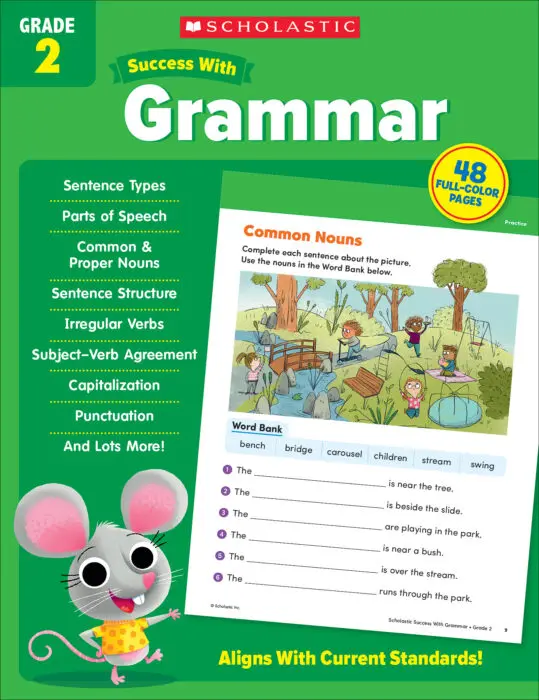 Scholastic Success With Grammar Grade 2