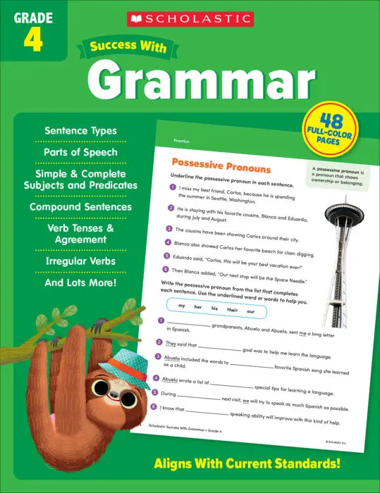 Scholastic Success With Grammar Grade 4