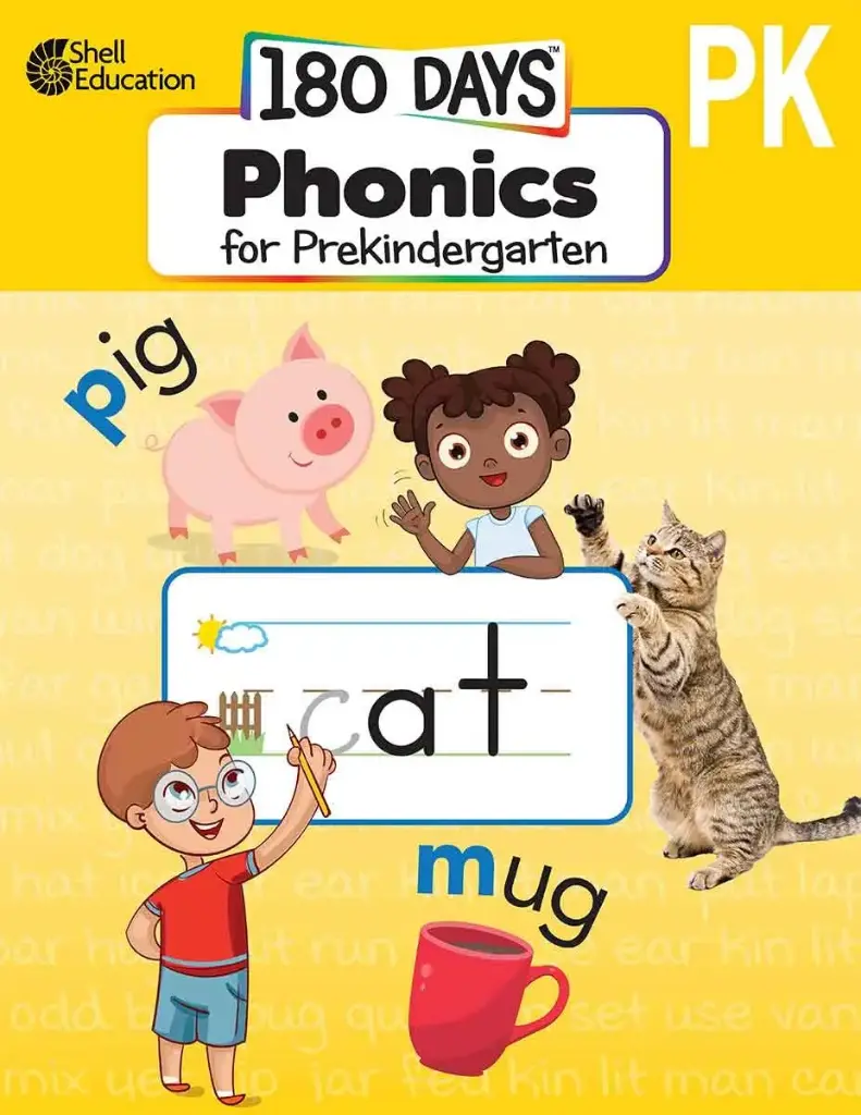 180 DAYS Phonics for PreK