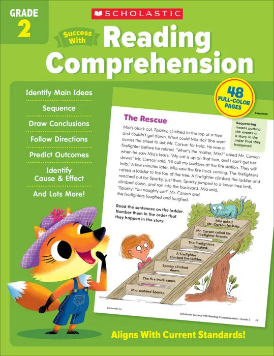 Scholastic Success with Reading Comprehension Grade 2