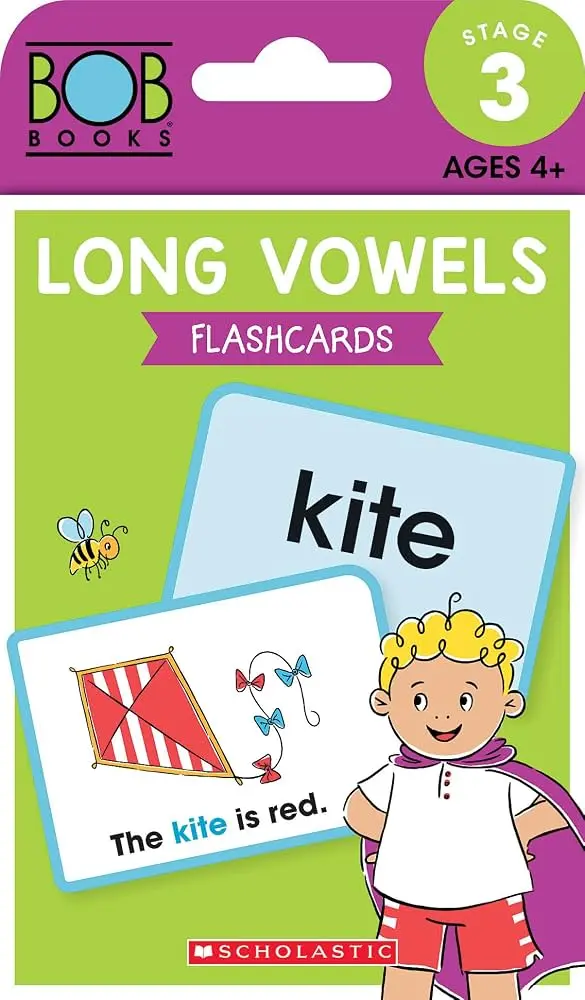 Bob Books - Long Vowels Flashcards 