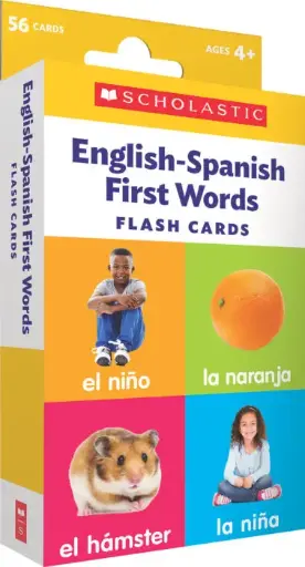 [9781338740189] Flashcards- English-Spanish First Words