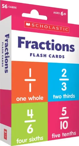 [9781338740165] Flashcards - Fractions