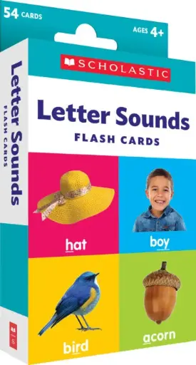 [9781338873931] Flashcards - Letter Sounds