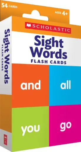 [9781338233582] Flashcards -Sight Words