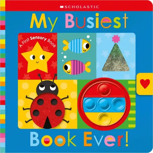 [9781338850055] My Busiest Book Ever! (Touch and Explore)
