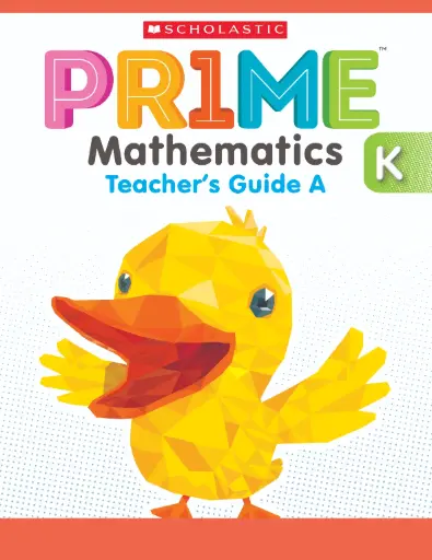[9789814781374] Prime Kindergarten Teacher's Guide A