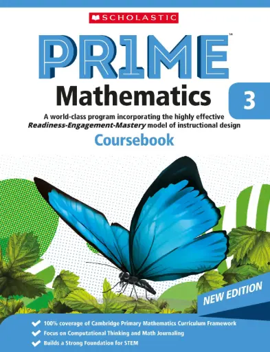 [9789814813204] PRIME Mathematics International New Edition Coursebook Grade 3