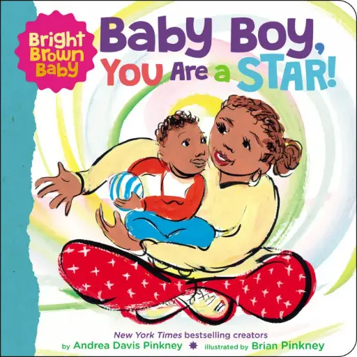 [9781338672428] Baby Boy, You Are a Star! (A Bright Brown Baby Board Book)