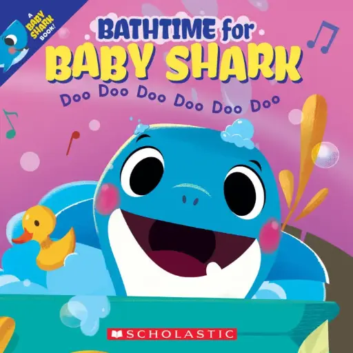 [9781338740035] Bathtime for Baby Shark
