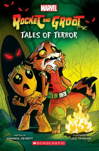[9781339042534] Marvel's Rocket and Groot - Tales of Terror A Graphix Book