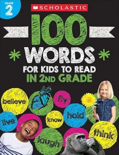 [9781338323115] 100 Words for Kids to Read in Second Grade