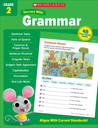 [9781338798395] Scholastic Success With Grammar Grade 2