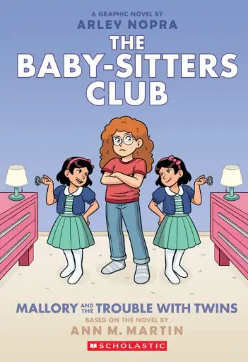 [9781338835618] The Baby-Sitters Club Graphic Novel #17 - Mallory and the Trouble with Twins