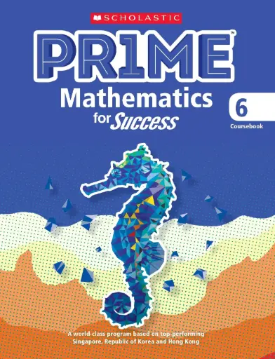 [9789814769938] PRIME Mathematics for Success Coursebook 6